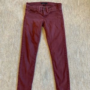 Flying Monkey maroon jeans